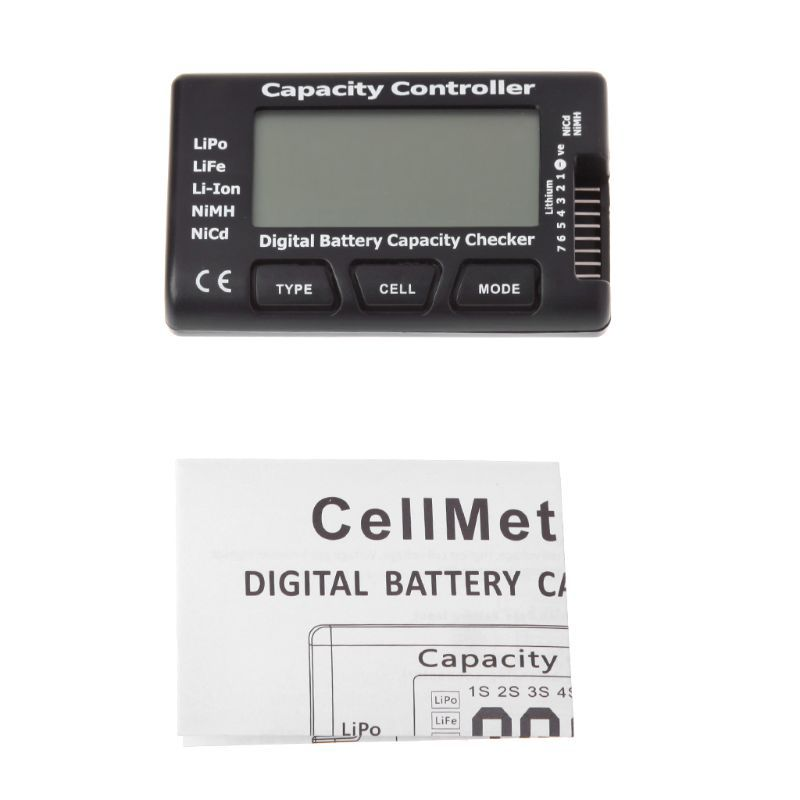 Drone Battery Alarm - RC Cellmeter 7 Digitale Batterijcapaciteitscontroleur Controller